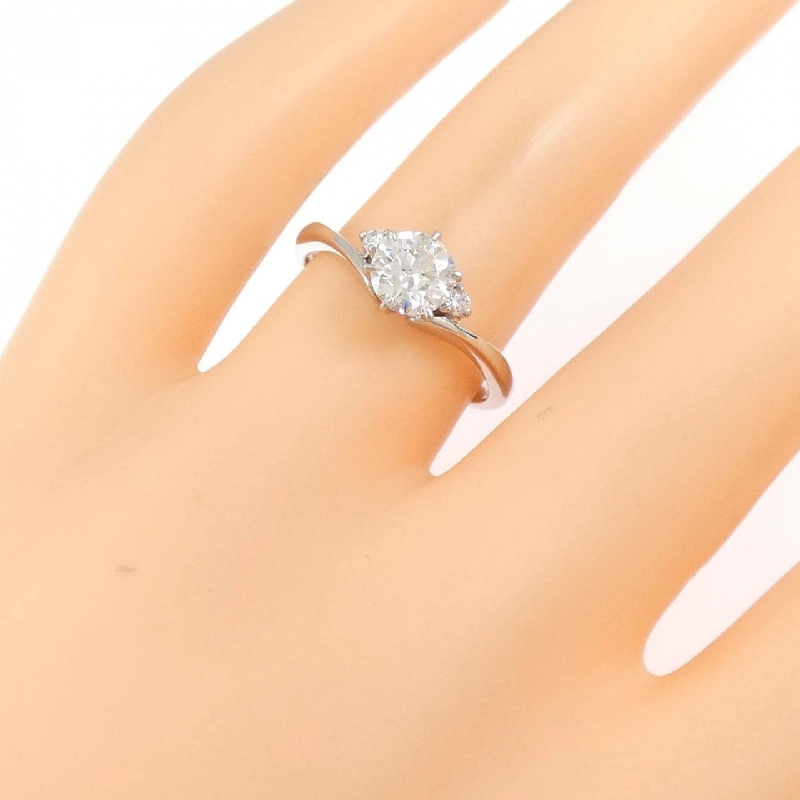 Nhẫn kim cương PT900 0.682CT F SI1 EXT H&C - Hàng hiệu Chính hãng 873661