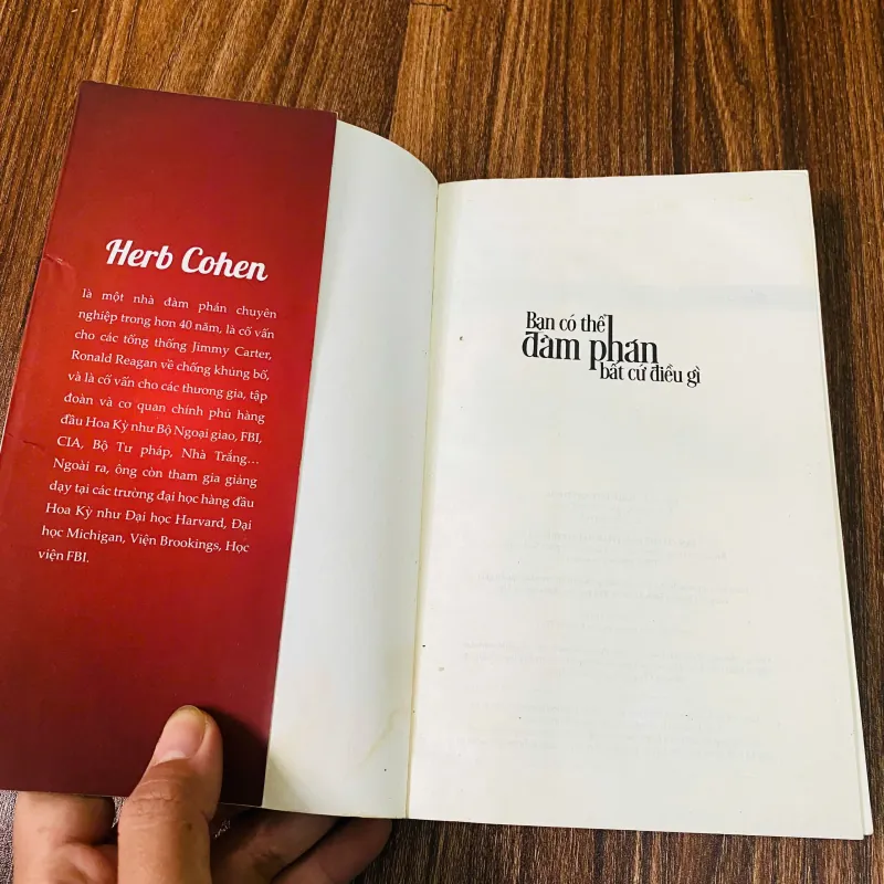 Bạn Có Thể Đàm Phán Bất Cứ Điều Gì - Herb Cohen#HATRA 977564