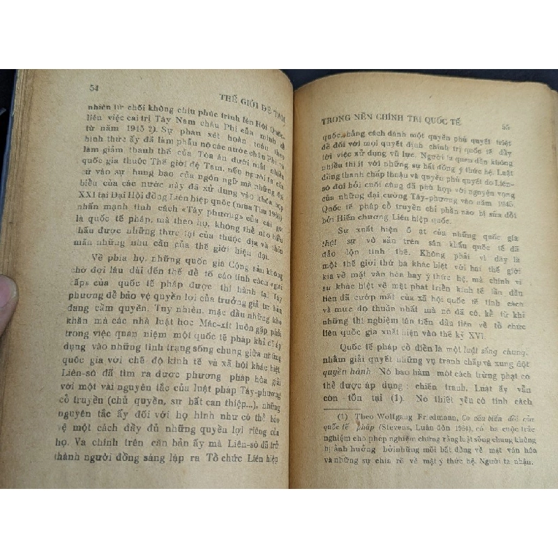 Thế giới đệ tam trong nền chính trị quốc tế - Robert Bose ( bản dịch Mai Vi Phúc ) 449396