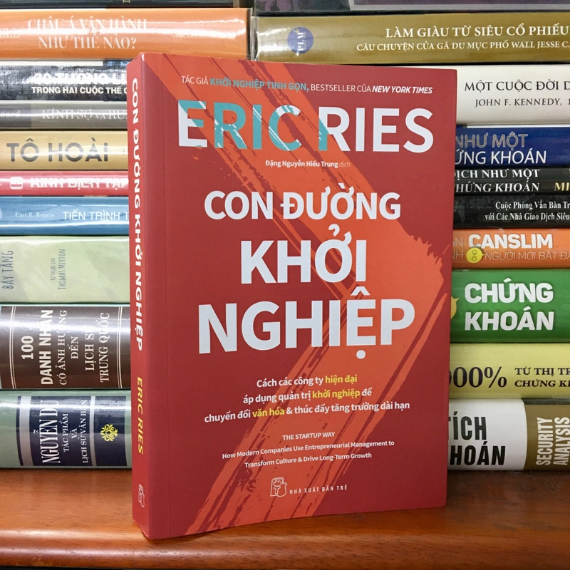 Con Đường Khởi Nghiệp - Eric Ries - Tặng kèm bọc sách vải 495723