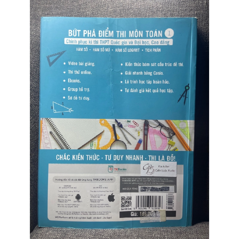 Bứt phá điểm thi môn toán 1 phiên bản đặc biệt Lương Văn Huy và Nguyễn Thành Long 2018 mới 90% HPB1704 351501