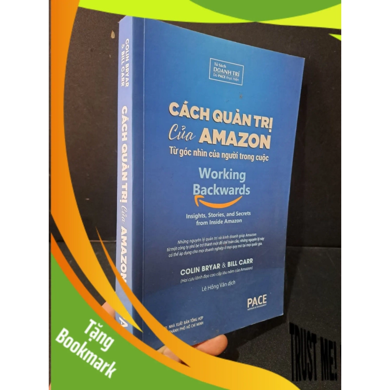 (TẶNG BOOKMARK) Cách quản trị của Amazon mới 80% bẩn nhẹ, có chữ viết 2022 Colin Bryar & Bill Carr RBK1604 QUẢN TRỊ 940435