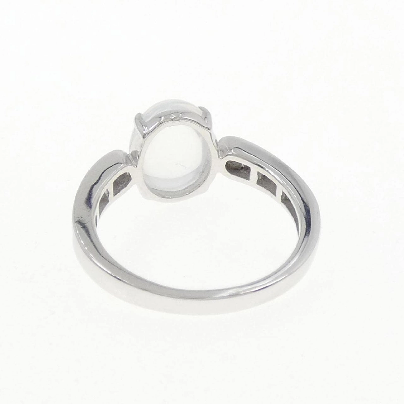 Nhẫn đá mặt trăng K18WG 2.00CT - Hàng hiệu Chính hãng 854702