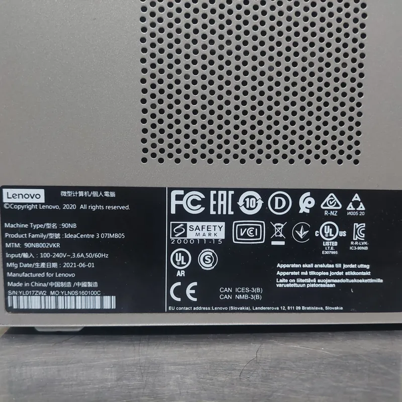 Bộ máy tính bàn (Thân máy Lenovo + Màn hình LG + Chuột + Bàn phím + Dây Chào Mừng Đến Với Hp88 đi kèm) 1068616