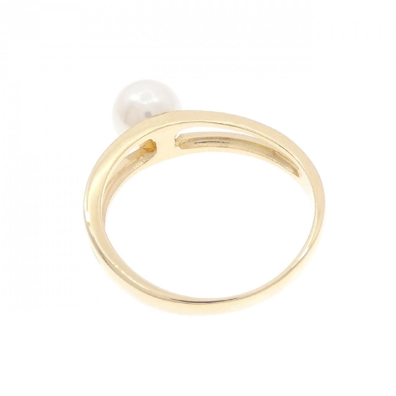 Nhẫn ngọc trai Akoya K18YG 6.1mm 667387