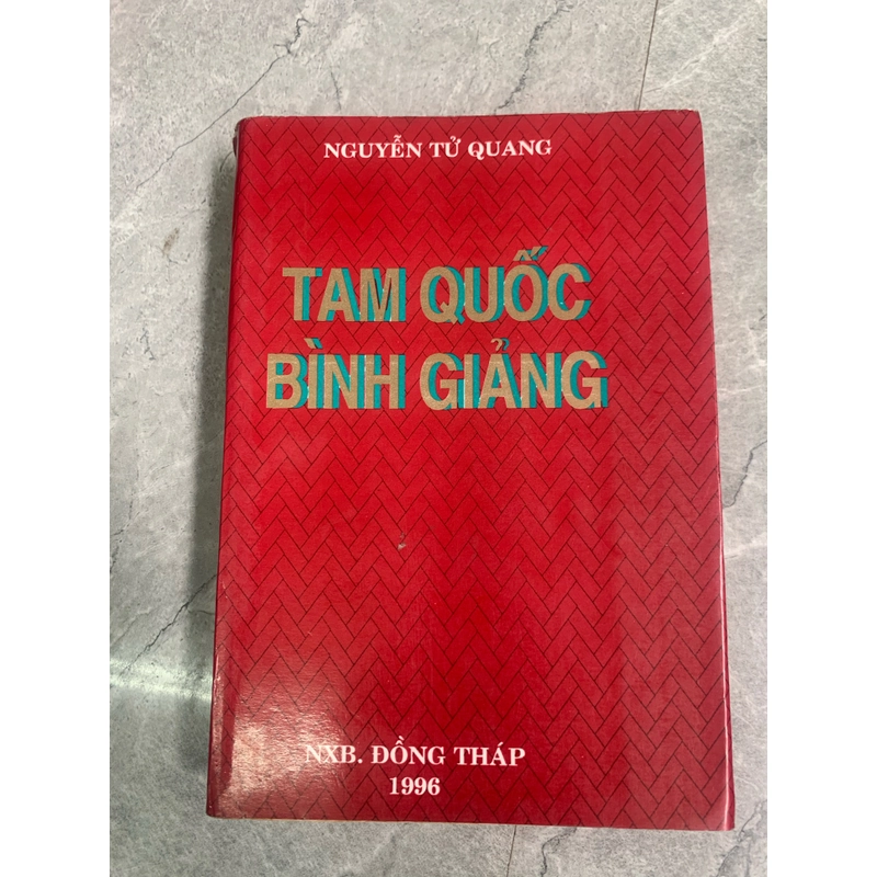 TAM QUỐC BÌNH GIẢNG - NGUYỄN TỬ QUANG 291011