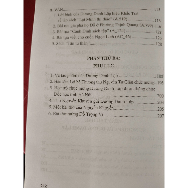 DƯƠNG DANH LẬP CUỘC ĐỜI VÀ SỰ NGHIỆP - DƯƠNG XUÂN THỰ - 2013 - 212 trang LỊCH SỬ - CHÍNH TRỊ - TRIẾT HỌC ANTQ0709 919573