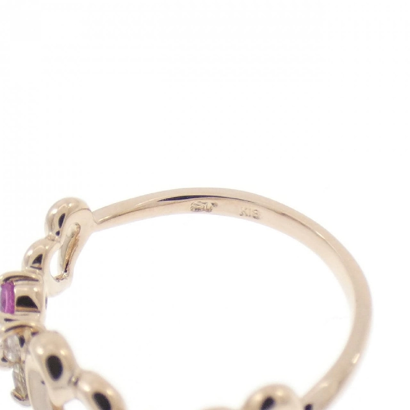 Nhẫn hồng sapphire Samansa Tiara - Hàng hiệu chính hãng 838639