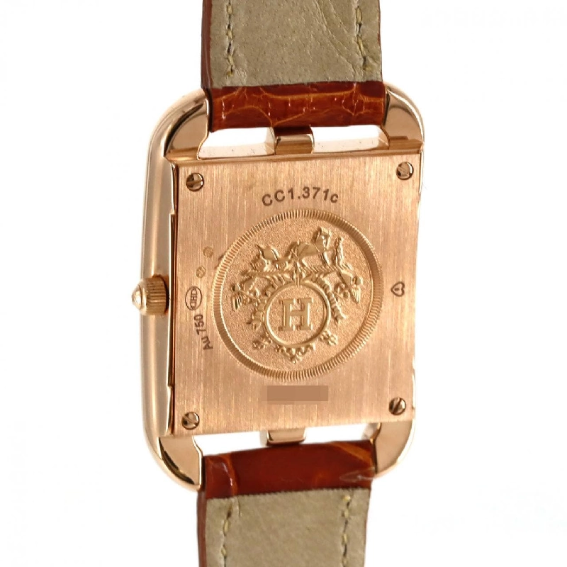 Hermès Cape Cod Chaine d'Ancre Joie PG/D CC1.371 PG･RG Quartz - Hàng hiệu Authentic 876379