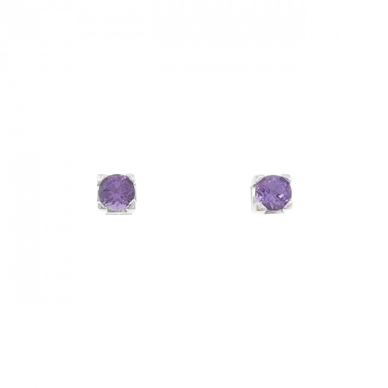 Bông tai Amethyst 750WG - Hàng hiệu Authentic 876324
