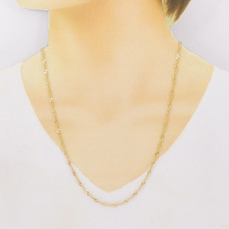 K18YG Dây chuyền - Hàng hiệu Chính hãng 865239