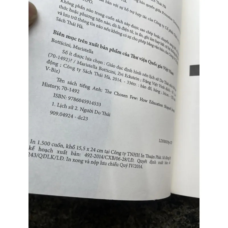 Số ít được lựa chọn Maristella Botticini và Zvi Eckstein 707433