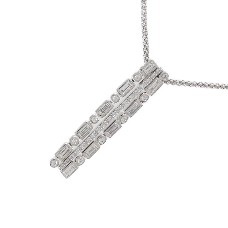 K18WG 2WAY Dây chuyền kim cương 0.43CT - Hàng hiệu Authentic 862849