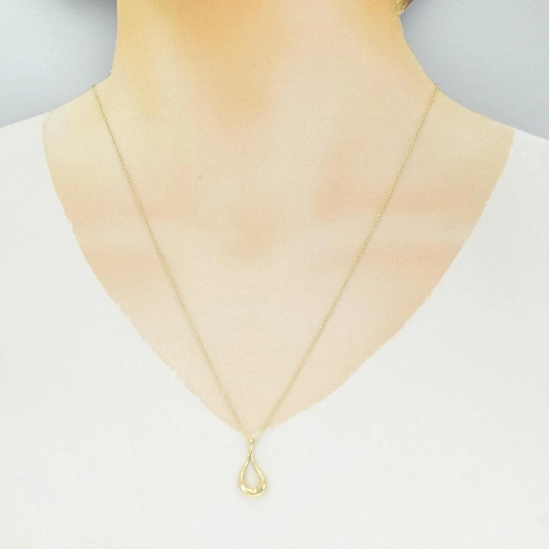 Dây chuyền Tiffany Open Teardrop - Hàng hiệu Authentic 840983