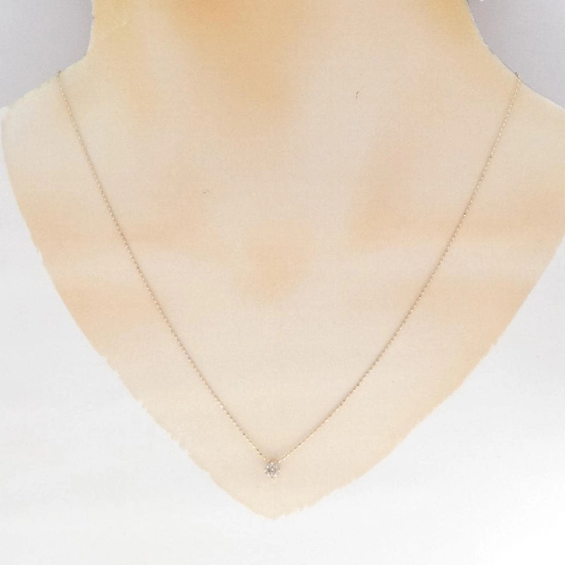 K18PG Dây chuyền kim cương 0.30CT - Hàng hiệu Chính hãng 858216