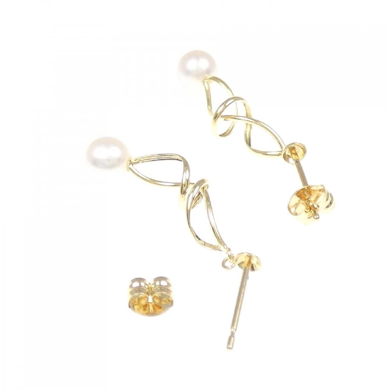 K18YG Bông tai ngọc trai Akoya 4.8mm - Hàng hiệu Chính hãng 866392