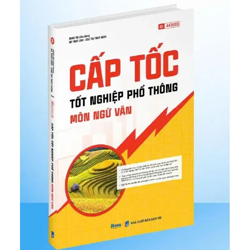Sách tổng ôn cấp tốc lớp 12 ôn thi tốt nghiệp phổ thông môn Ngữ Văn 1041560