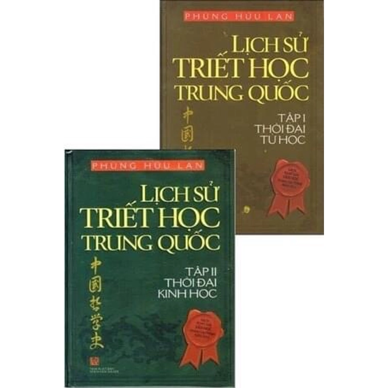 Lịch Sử Triết Học Trung Quốc - Phùng Hữu Lan (BÌA CỨNG NGUYÊN SEAL, TRỌN BỘ 2 TẬP) 224696