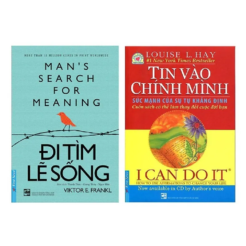 Sách - Combo 2 Cuốn: Đi Tìm Lẽ Sống Và Tin Vào Chính Mình - Trí Việt - NENA2509 Blogmeo21025 580658