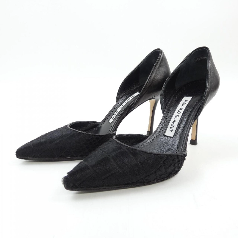 【Mã giảm giá】Giày cao gót MANOLO BLAHNIK 662425