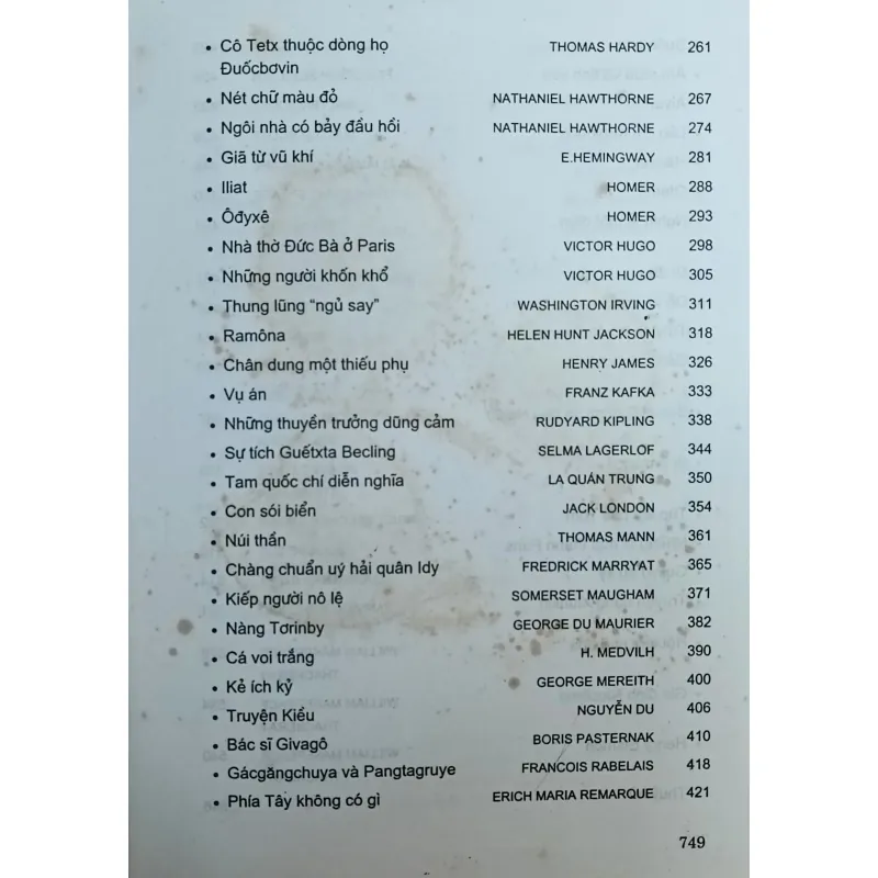 Những kiệt tác văn chương thế giới (Trần Mạnh Thường) 1030697