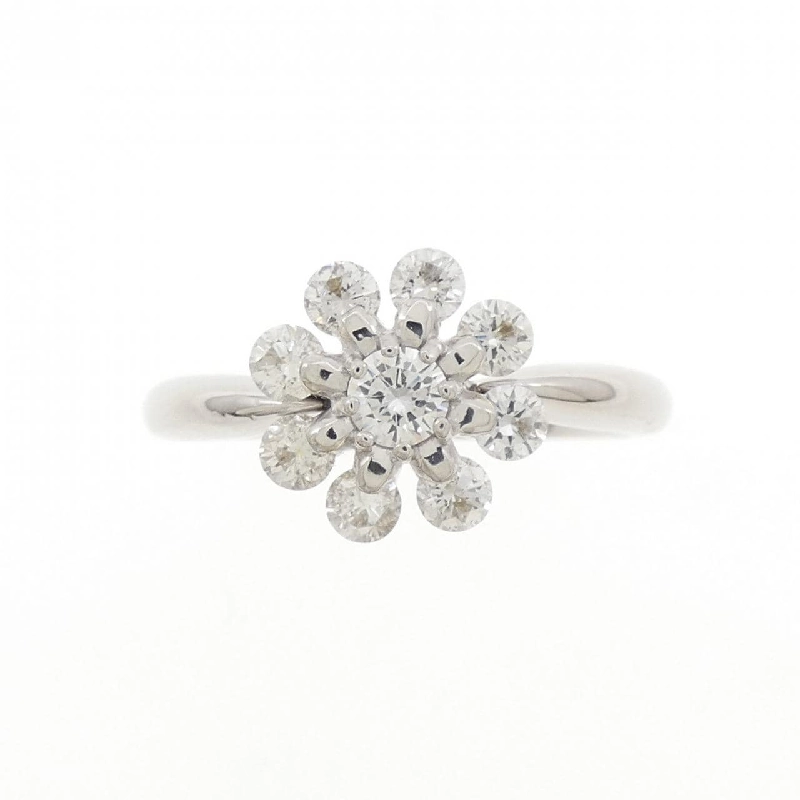 Nhẫn kim cương hoa PT900 0.73CT - Hàng hiệu Authentic 851282