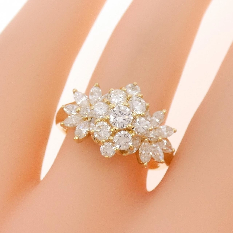 Nhẫn kim cương K18YG 1.411CT - Hàng hiệu chính hãng 849598