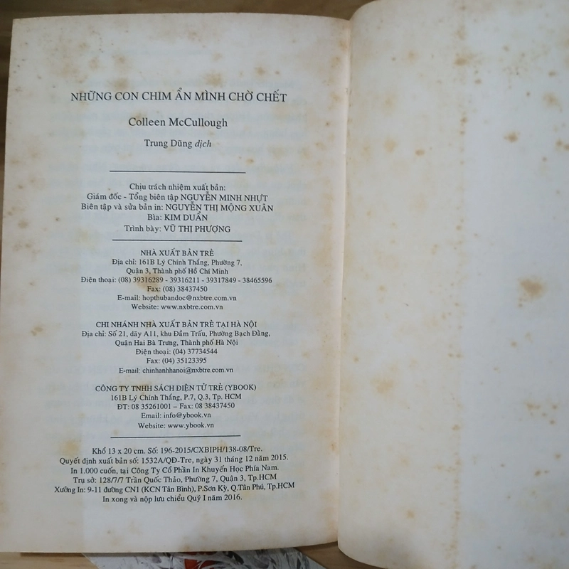 Những Con Chim Ẩn Mình Chờ Chết - Colleen McCullough 398372