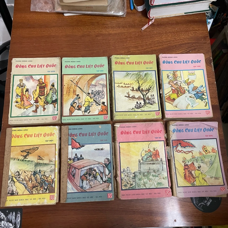 II Trọn Bộ 8 Cuốn: Đông Chu Liệt Quốc - Phùng Mộng Long - 1989 494332