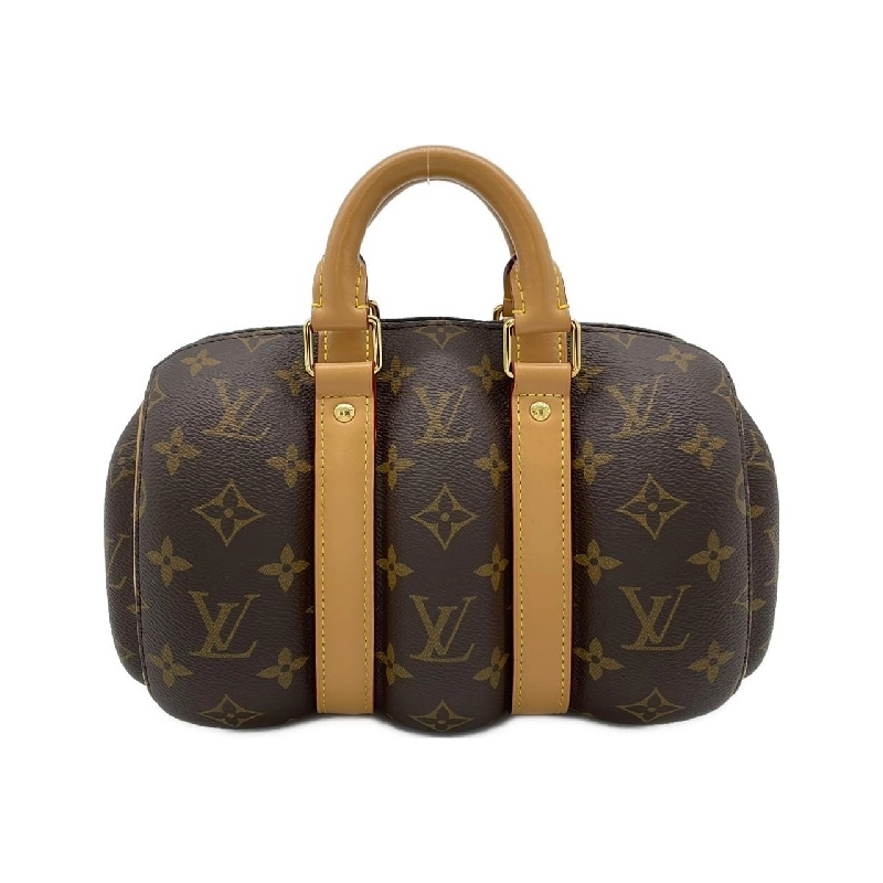 Túi du lịch Louis Vuitton Monogram Keepall Bandoulière Brown Up 25cm M23106 - Hàng hiệu Chính hãng 803637