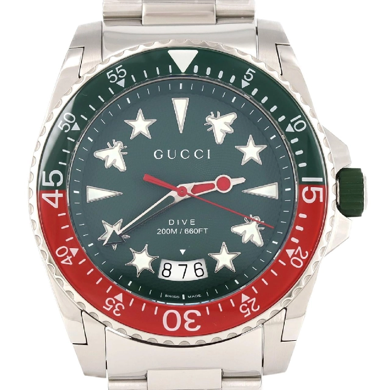 Gucci Gucci Dive 136.2/YA136222 SS Quartz - Hàng hiệu Authentic 882908