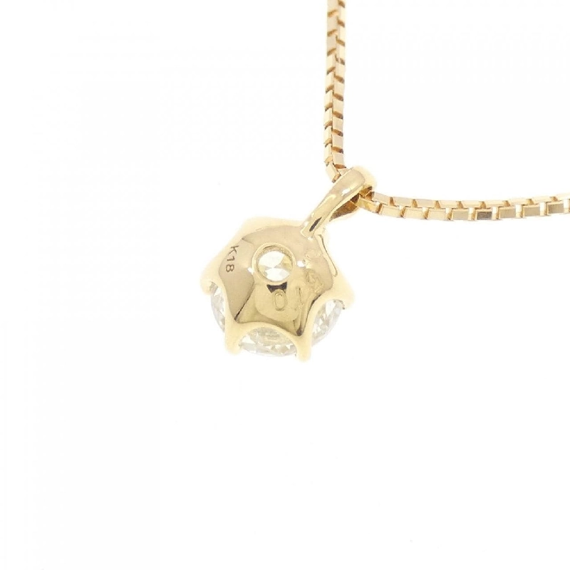 Dây chuyền kim cương K18YG 0.510CT G SI1 VG - Hàng hiệu chính hãng 875723