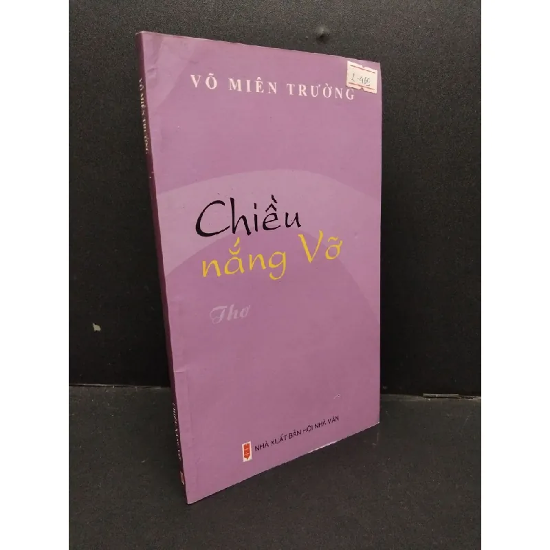 [Sách Cũ SCGR] Chiều nắng Vỡ mới 80% ố nhẹ 2016 HCM1209 Võ Miên Trường VĂN HỌC 683927