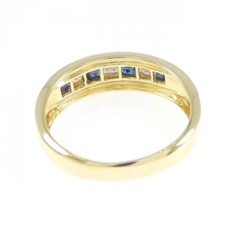 Nhẫn Sapphire K18YG 0.54CT - Hàng hiệu Chính hãng 849205