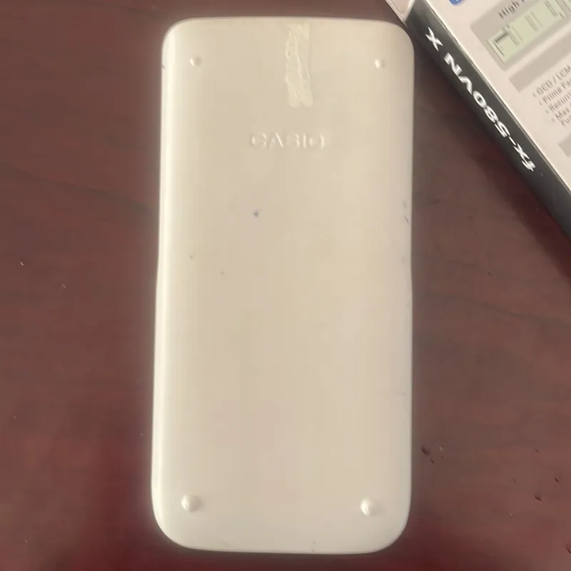 Bán xác máy tính casio 580VNX lấy phụ kiện 933321