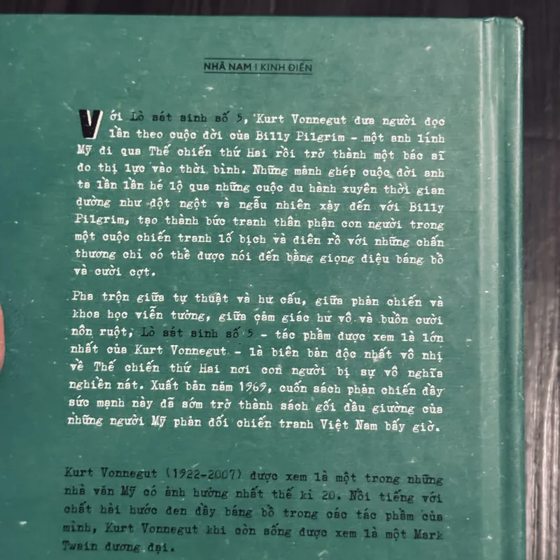 Lò sát sinh số 5 (bìa cứng) 681377