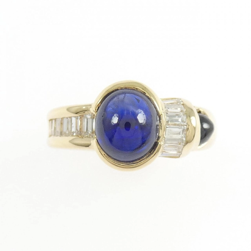 Nhẫn Sapphire K18YG 2.77CT 667473