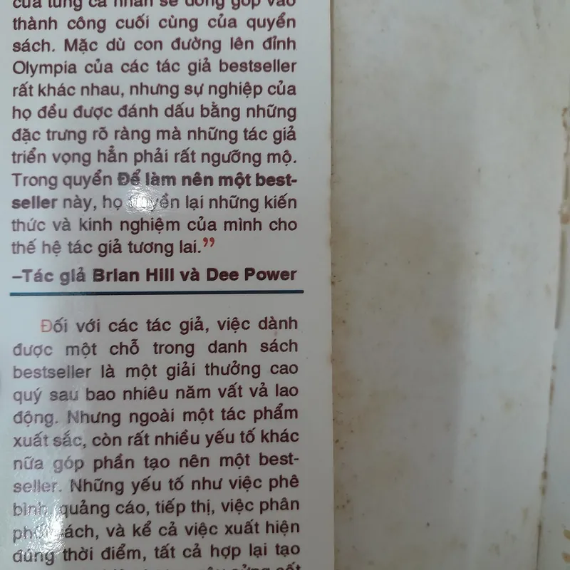 Để làm nên một Bestseller  570433