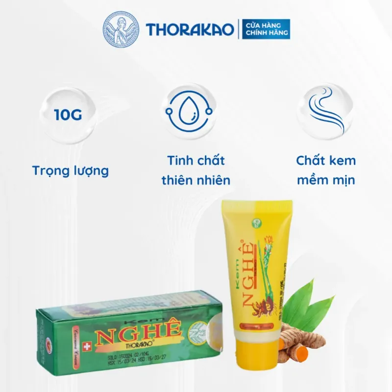 Kem Nghệ Tube Thorakao Ngừa Mụn 10G 784527