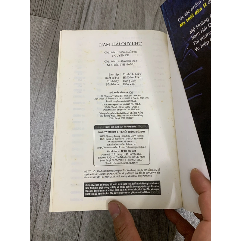 Nam hải quy khư - ma thổi đèn. 999 473614