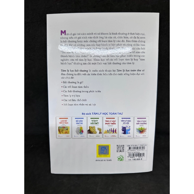 Tâm Lý Học Bất Thường, Mới 100% SBM270325 918731