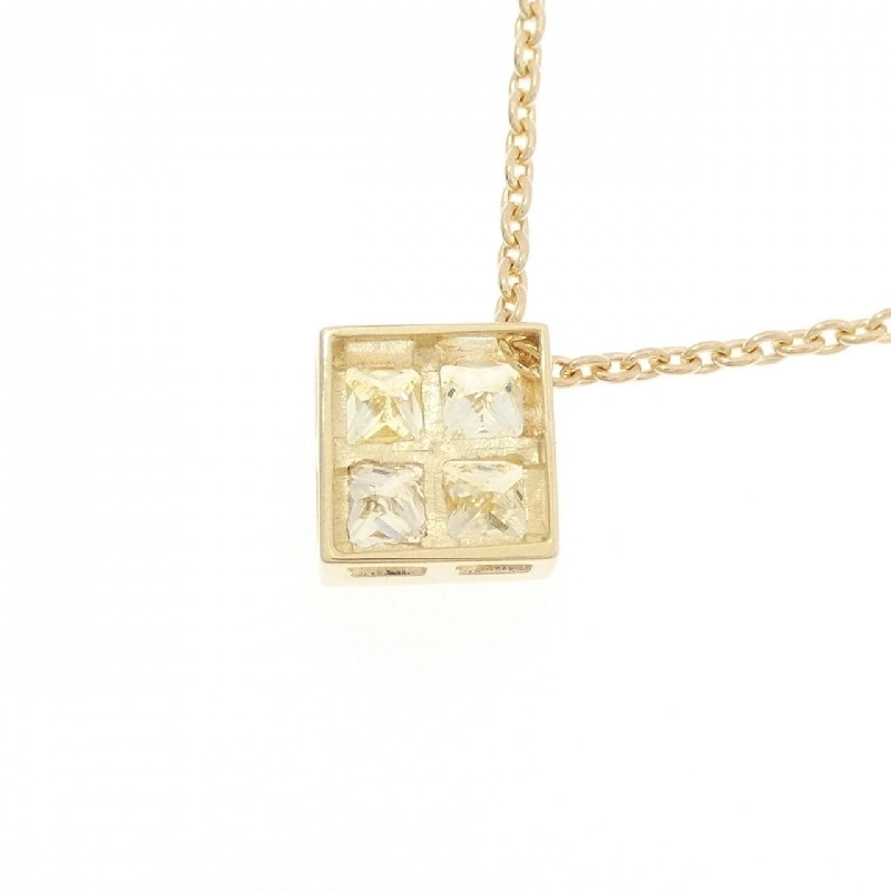 K18YG/750YG Dây chuyền kim cương 1.00CT - Hàng hiệu Chính hãng 860191