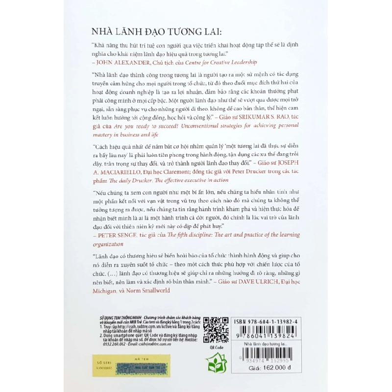 Nhà Lãnh Đạo Tương Lai - Frances Hesselbein, Marshall Goldsmith 294910