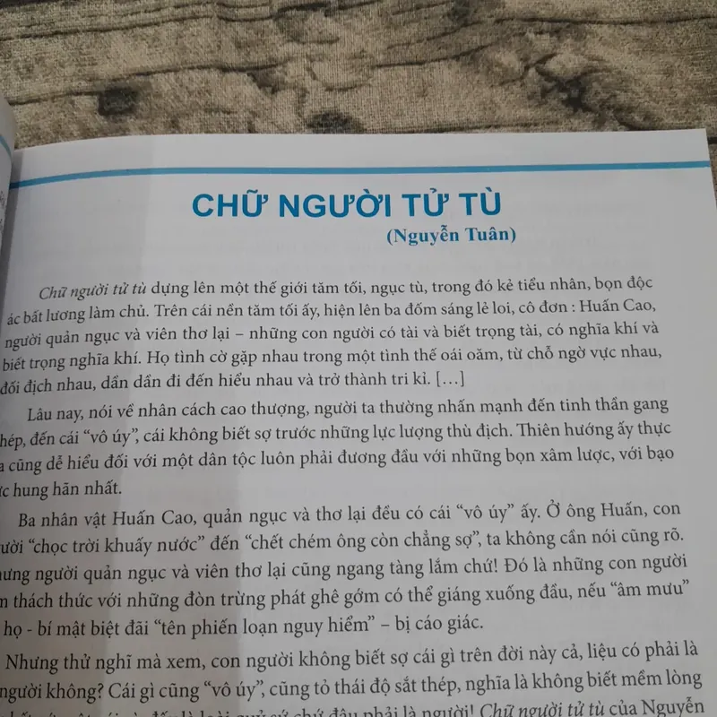 Thi THPT môn Ngữ Văn- Nghị Luận Văn Học. Giáo viên Chí Bằng 738484