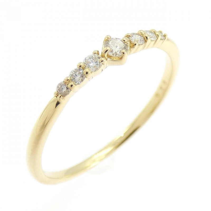 Nhẫn kim cương K18YG 0.10CT - Hàng hiệu Authentic 853432