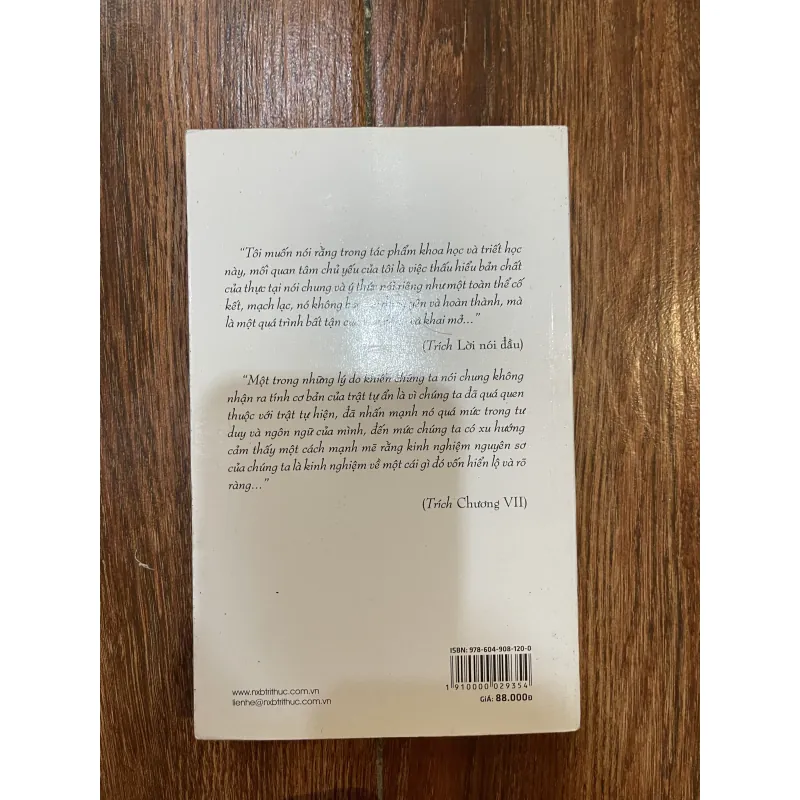 Cái toàn thể và trật tự ẩn - David Bohm (t4) 1002990