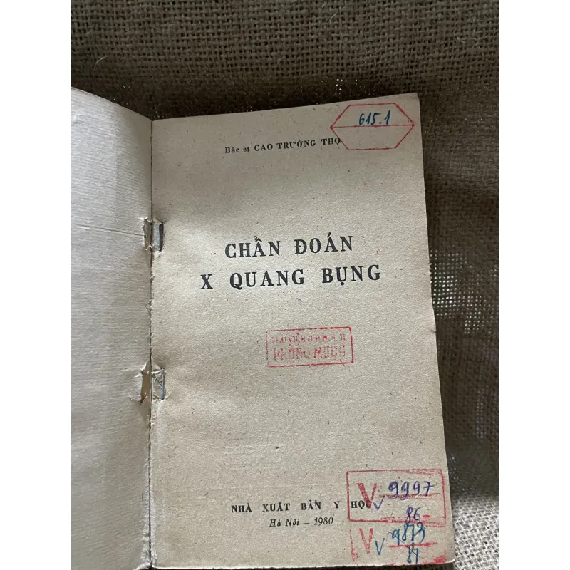 Chẩn đoán X-quang bụng -330 trang- Xb 1980 926148