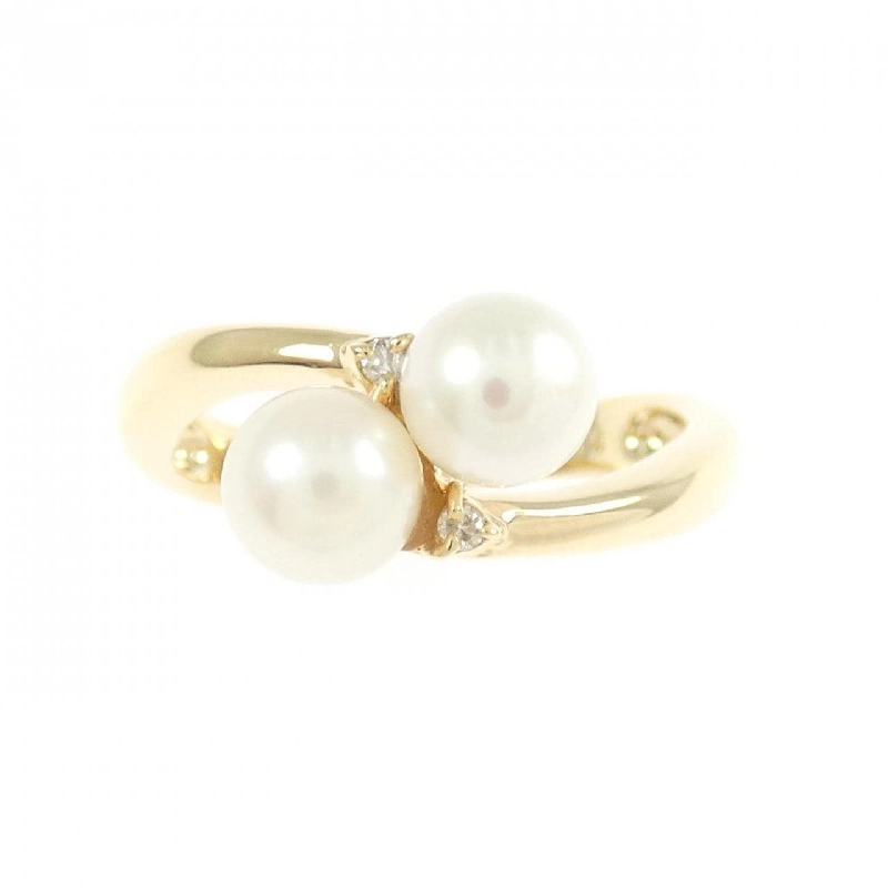 Nhẫn ngọc trai Akoya K18YG - Hàng hiệu Authentic 855503