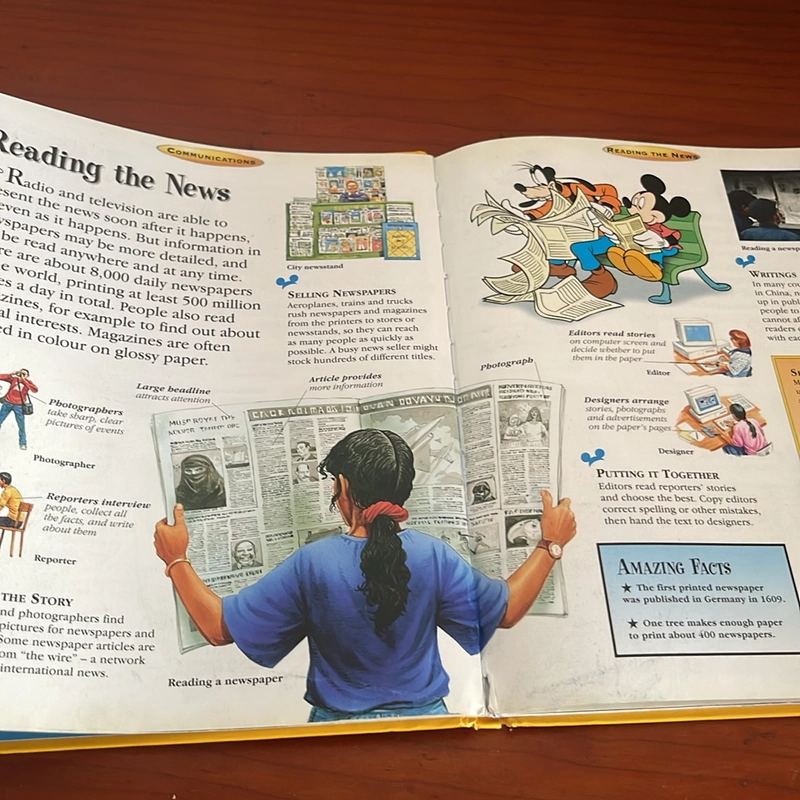 PICTURE BOOK Disney The wonderful world of knowledge 536663