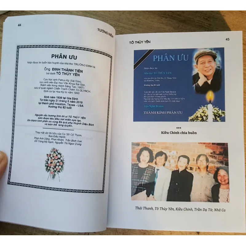 thơ Tô Thùy Yên - Tưởng niệm TTY 701577